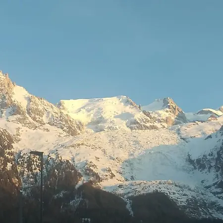 Studio Plein Sud Vue Mont Blanc Chamonix Exterior photo